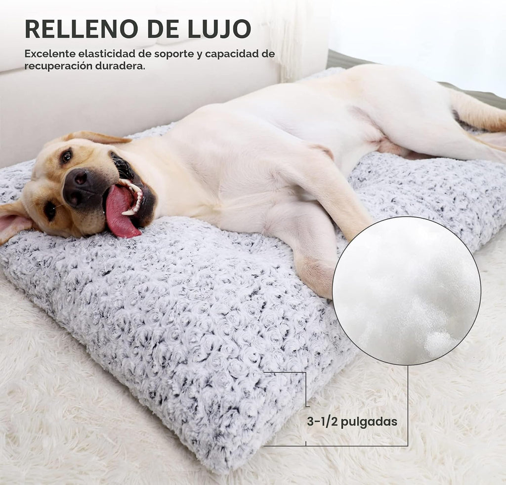 KSIIA Cama lavable para perro, cama de lujo para perros, cómoda alm...