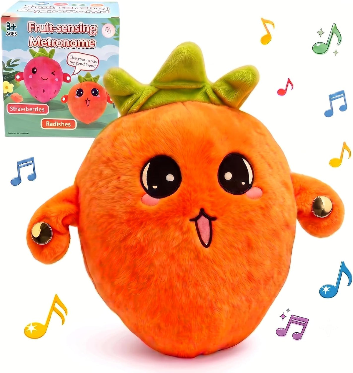 EASYFORALL Juguetes sensoriales musicales Juguete de peluche musica...
