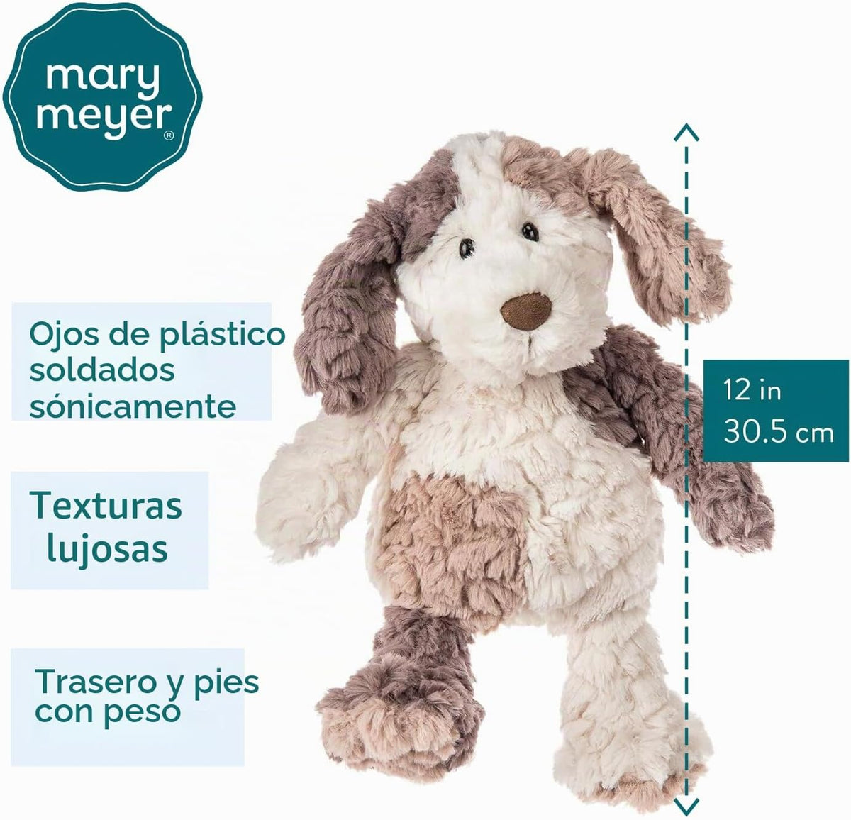 Mary Meyer Peluche Animal de Juguete Suave Putty, 12 Pulgadas, Coop...