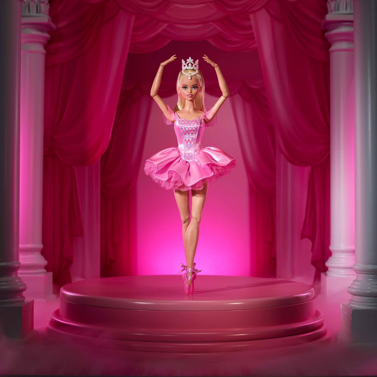 Barbie Signature Ballet Wishes - Muñeca rubia con tutú rosa | Muñec...