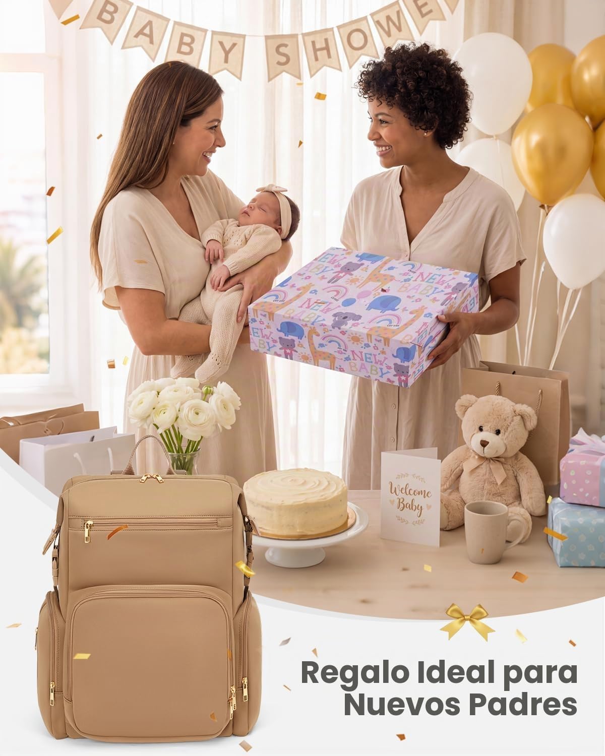 CEI-CEI Bolsas de pañales de neopreno con bolsillos aislados, bolsa...