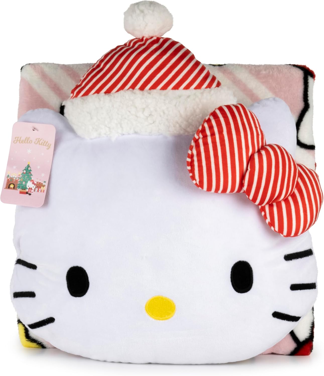 Jay Franco Hello Kitty - Juego de Navidad Nogginz de 12 pulgadas y...