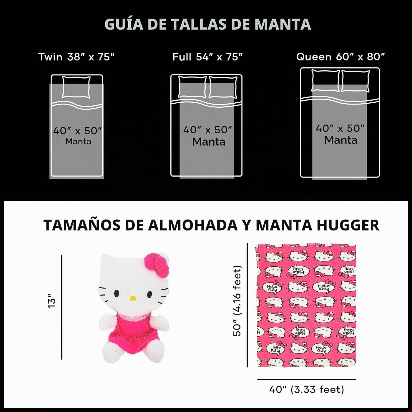 Northwest Juego de almohada y manta táctil de seda con diseño de pe...