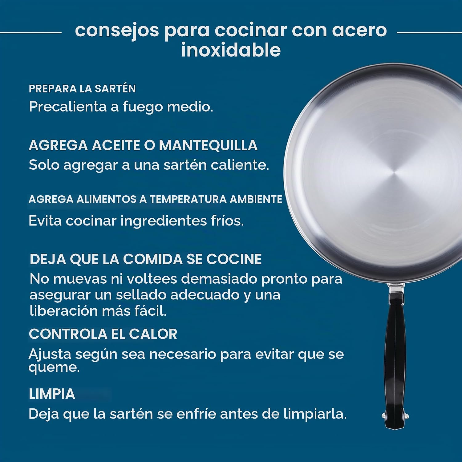 Juego de sartén Farberware Clásico de acero inoxidable \/ Juego de...