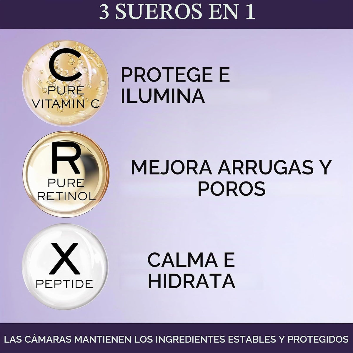 Lancôme Rénergie H.C.F. Triple Serum Retinol - Suero facial antienv...