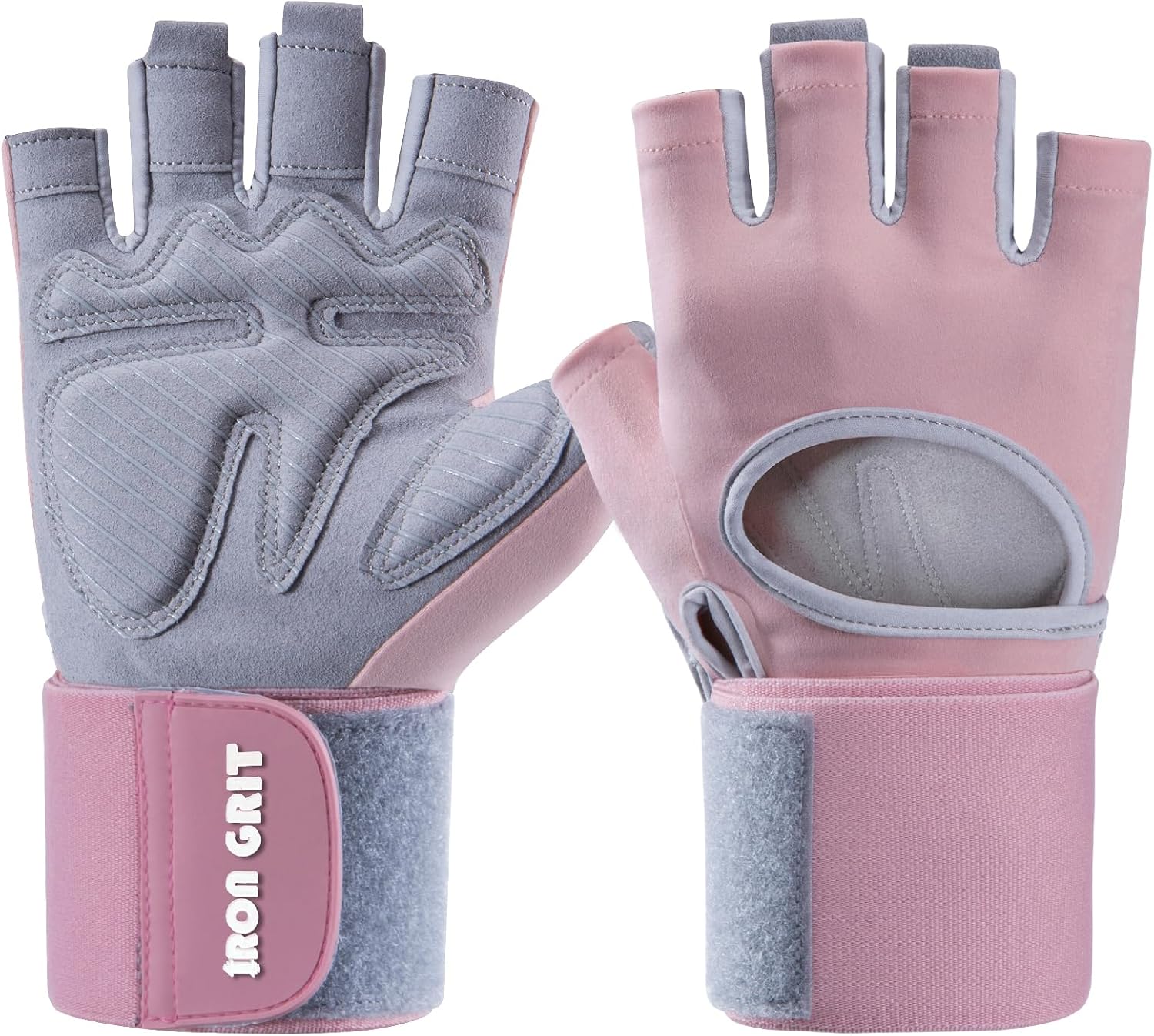 IRONGRIT Guantes de levantamiento de pesas, para hombres y mujeres,...