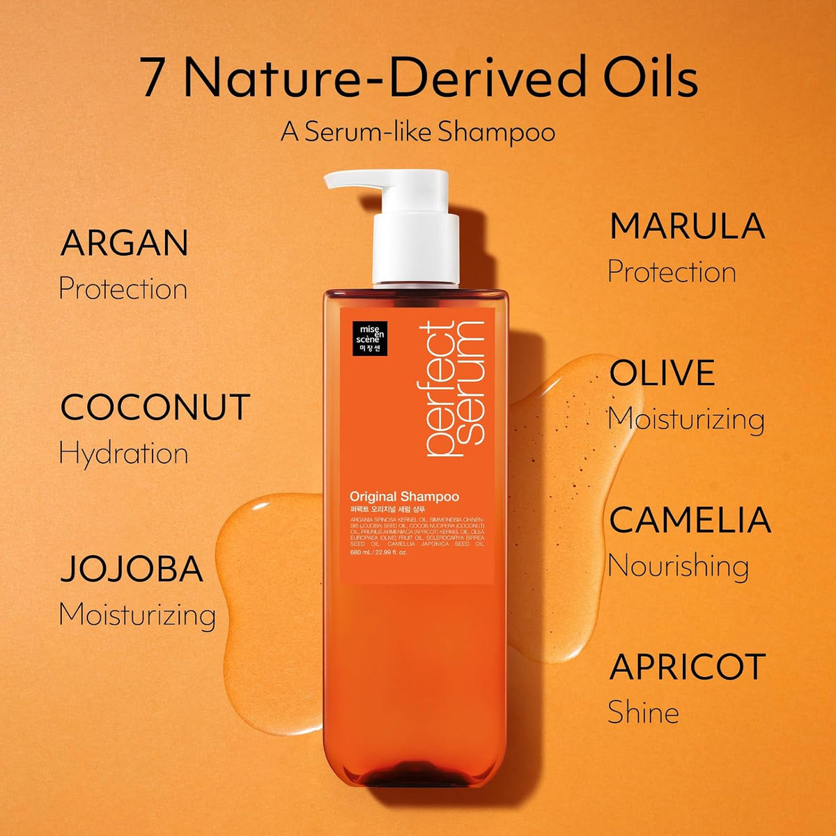 Mise En Scene Perfect Serum Champú original para cabello dañado - C...