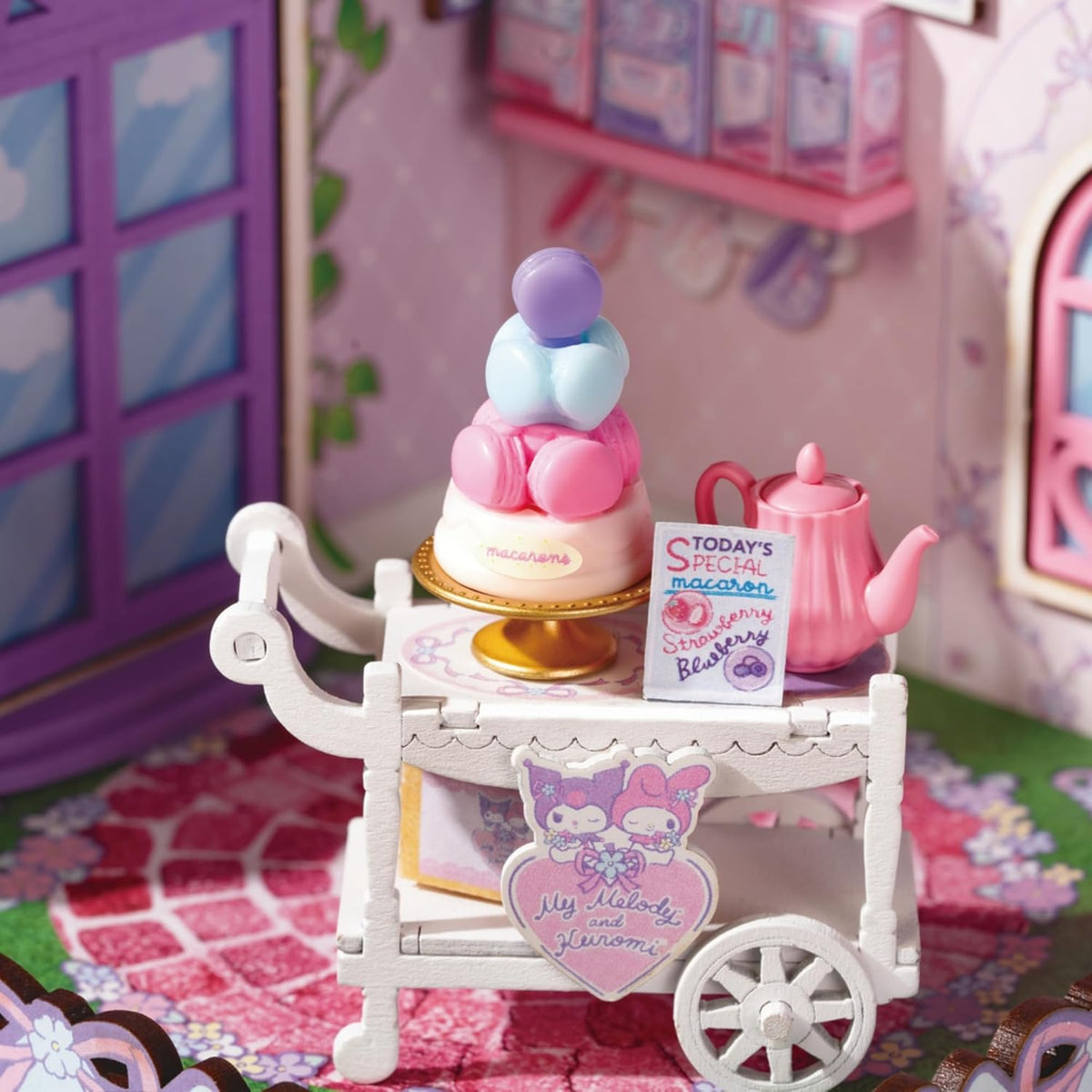 Hands Craft My Melody &amp; Kuromi - Kit de casa en miniatura para...