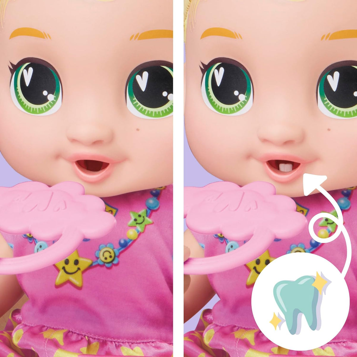 Baby Alive Baby Grows Up, LaLa GooGoo, Milestones y el primer dient...