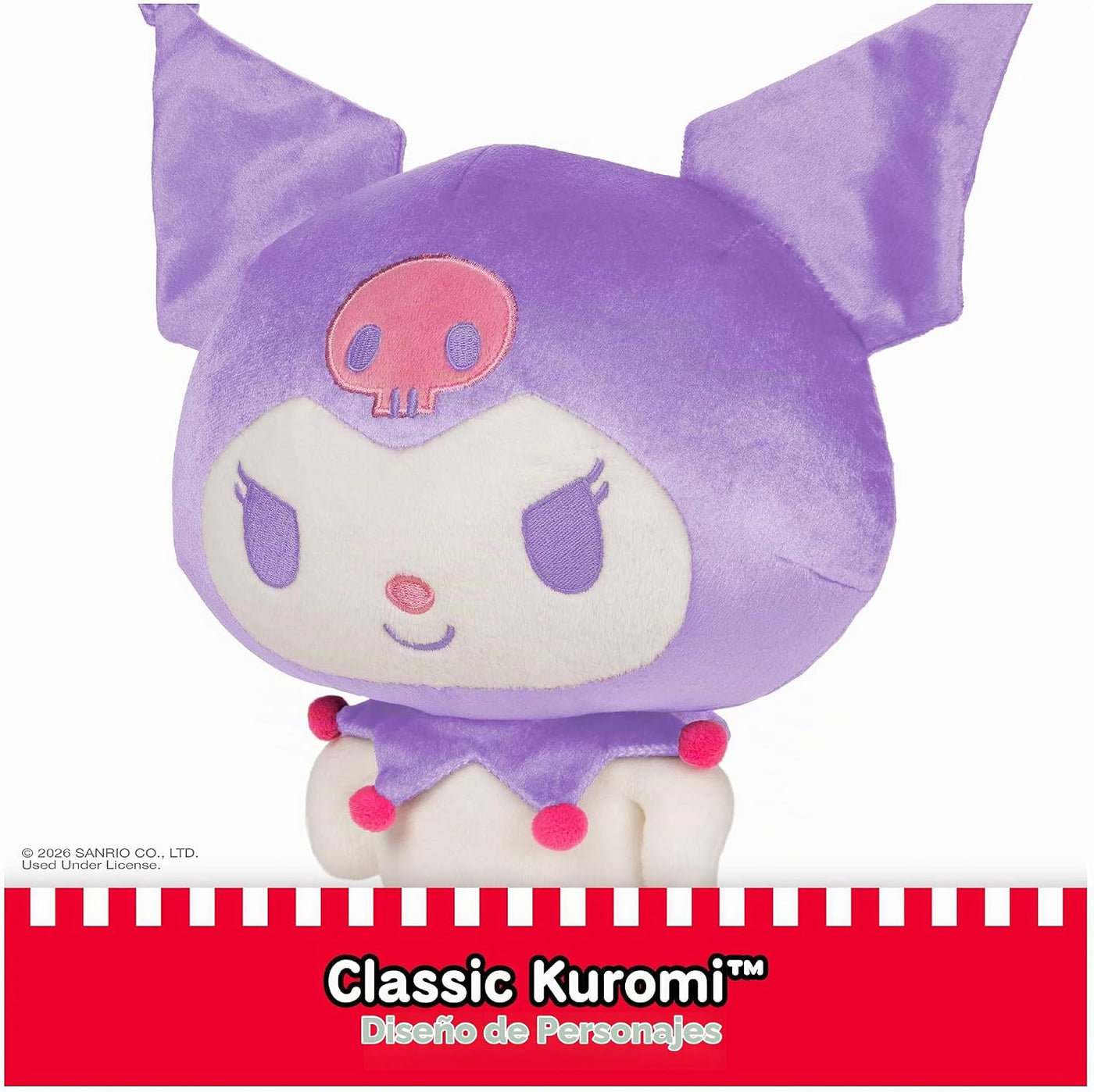 GUND - Peluche Sanrio Hello Kitty Kuromi, animal de peluche premium...