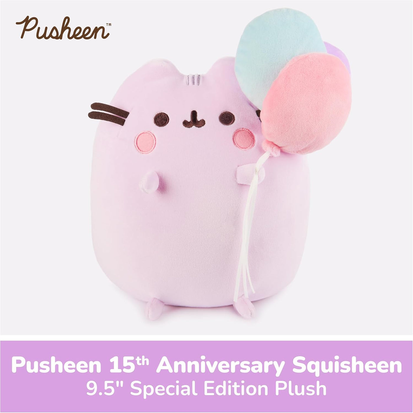 GUND Pusheen - Juguete de peluche Squisheen de edición especial par...