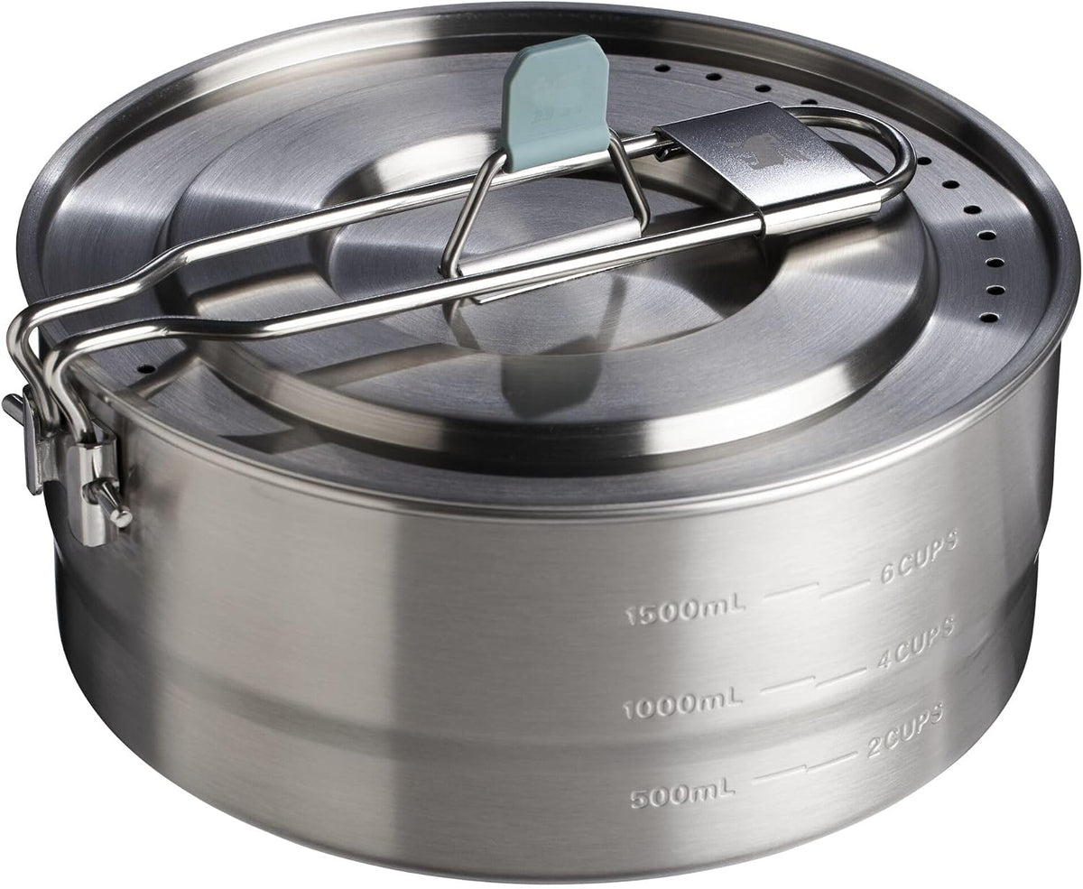 Stanley Wildfare Core - Juego de cocina de acero inoxidable de 6 pi...