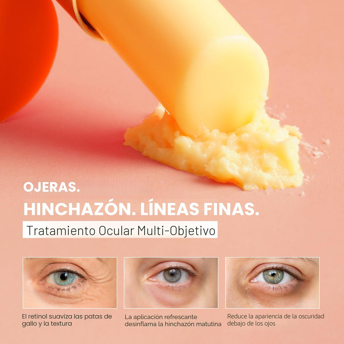 VELAMO ADVANCED Retinol Eye Stick: bálsamo renovador y reafirmante...