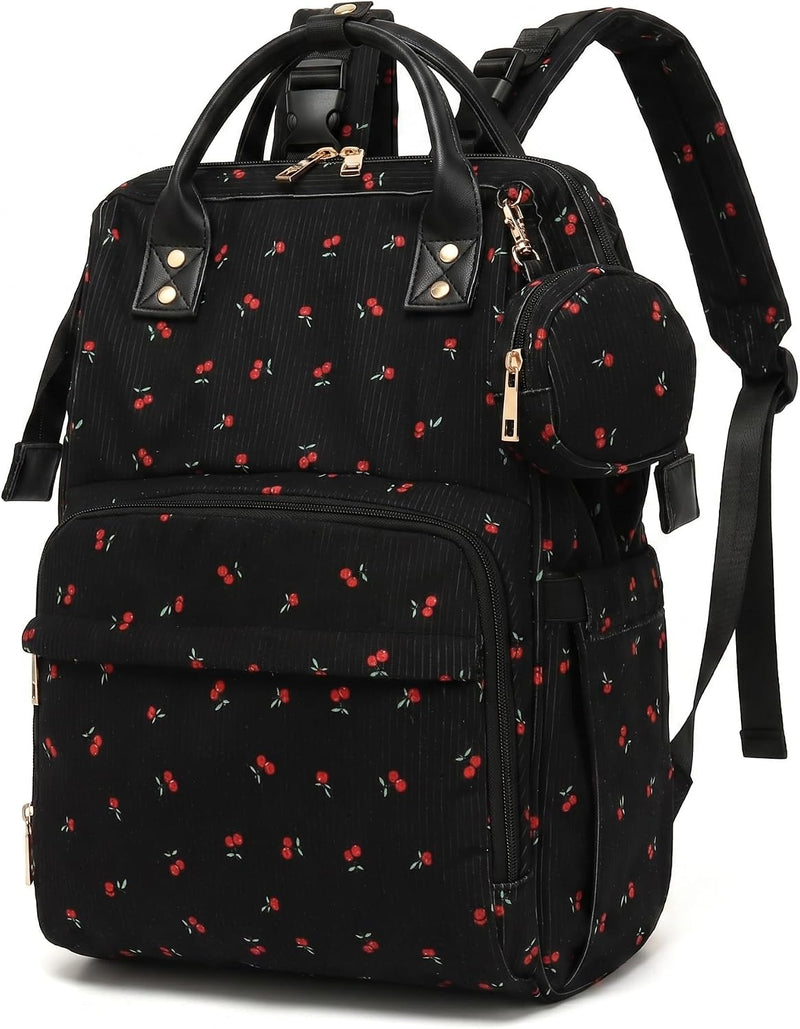 Lrenagao Mochila para pañales de bebé para mamá y papá, bolsa de pa...
