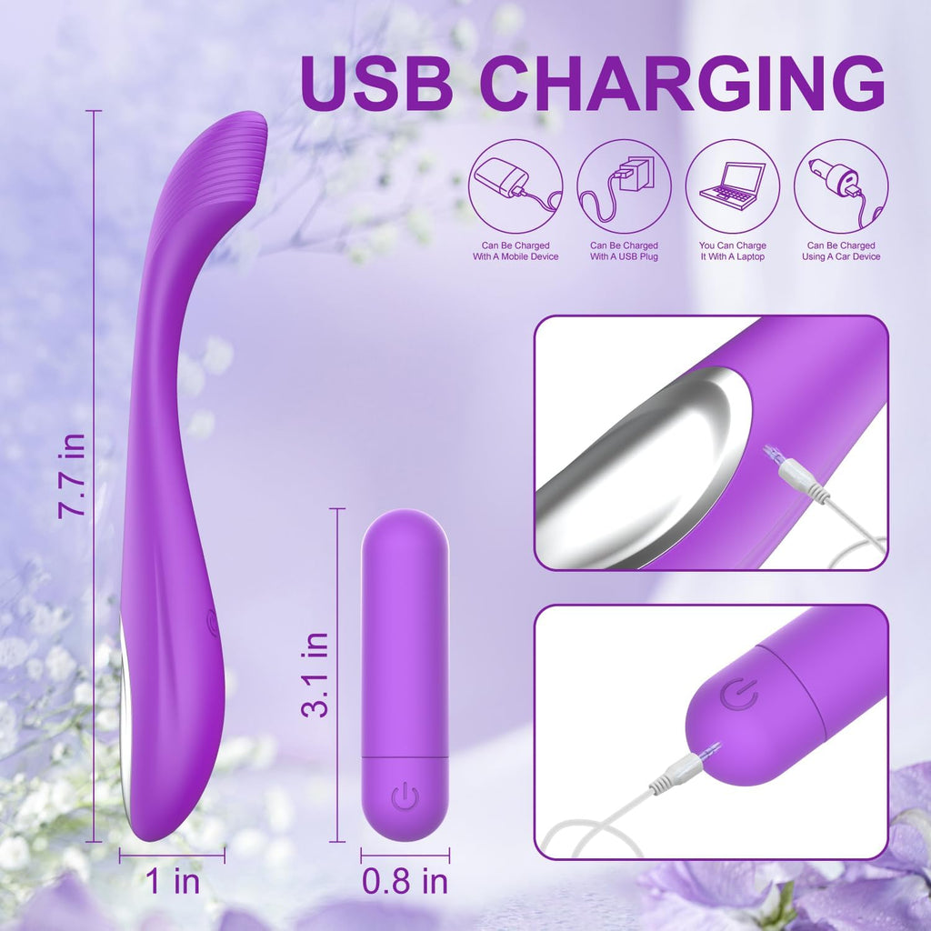 Juguetes sexuales para adultos para mujeres, vibrador de punto G de...