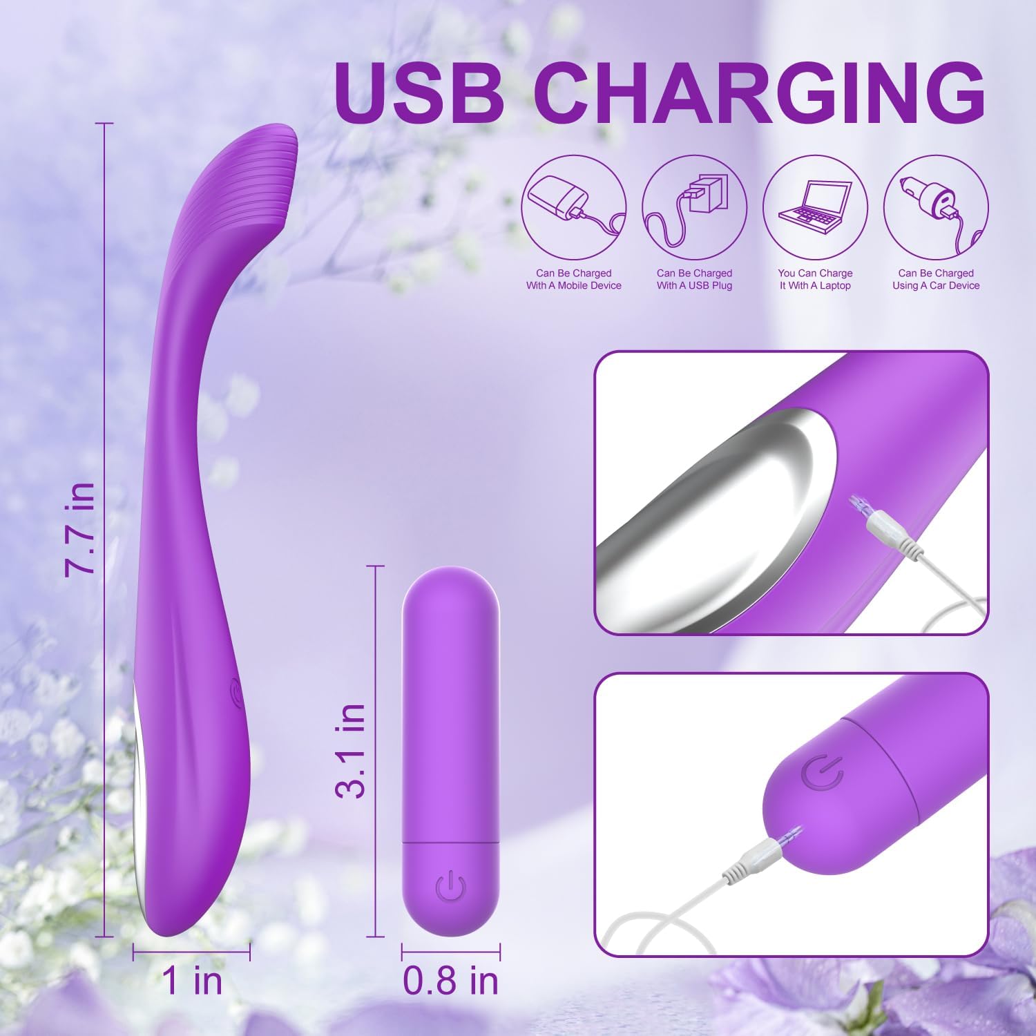 Juguetes sexuales para adultos para mujeres, vibrador de punto G de...