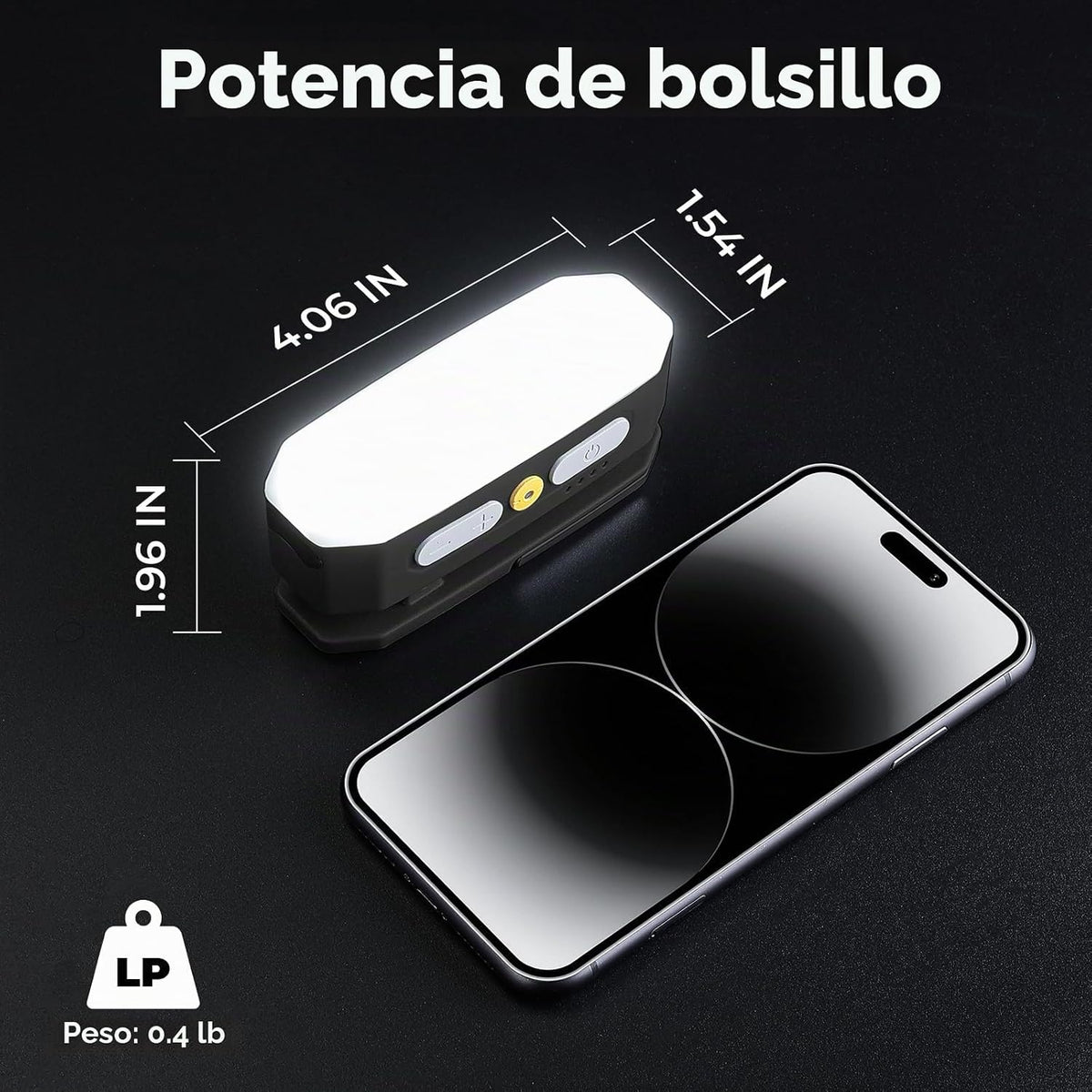 BougeRV Camping Light AL01, tienda de campaña recargable para área...