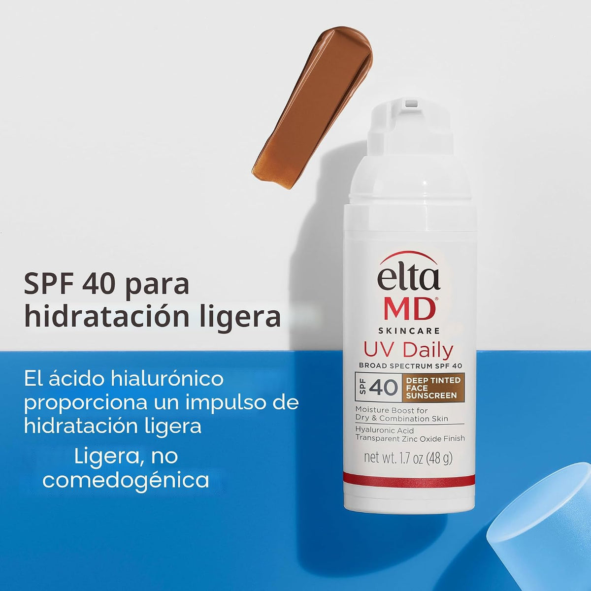 EltaMD Crema hidratante facial UV Diaria SPF 40 | Hidrata y protege...