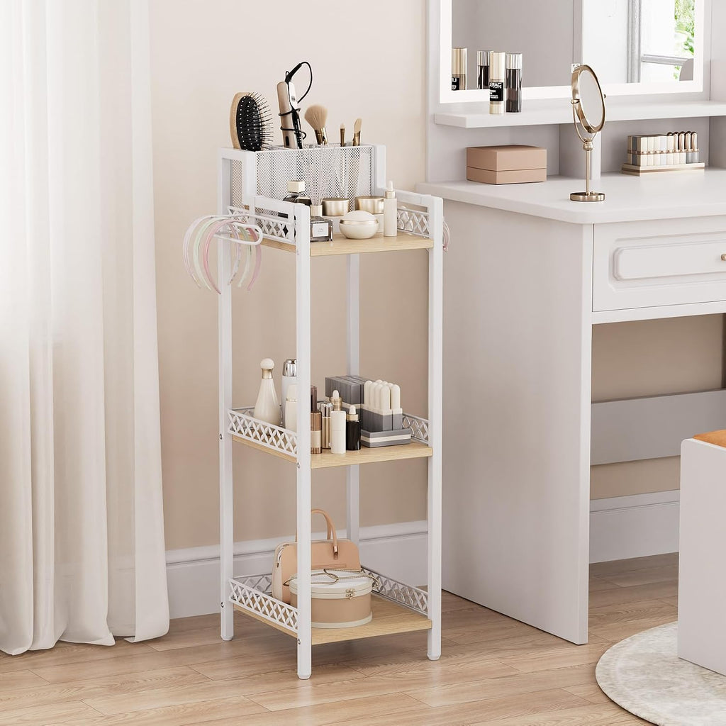 FURFUN - Estante de almacenamiento delgado para baño, organizador d...
