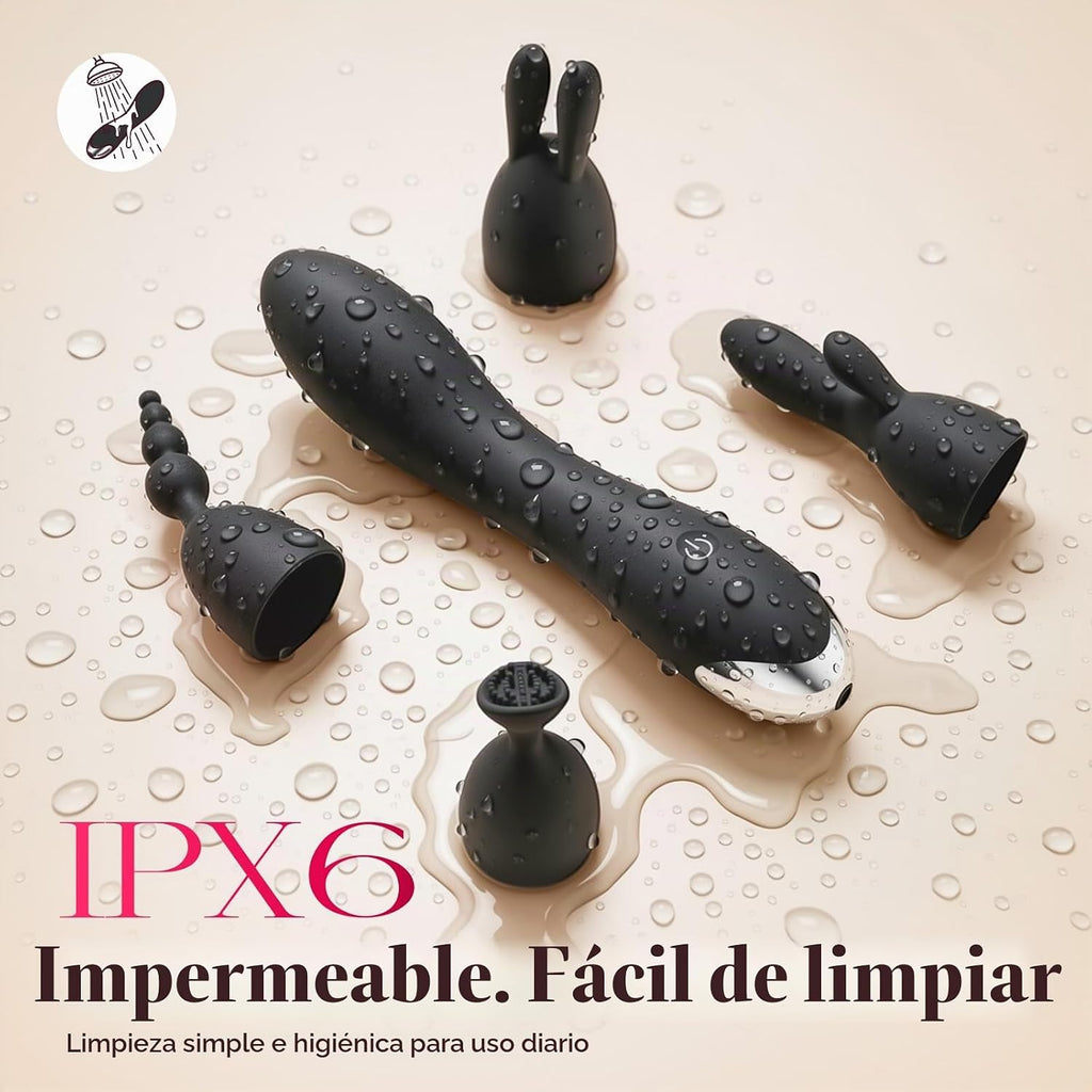 MOOLIGIRL Kits de vibrador de consolador, juguetes sexuales para mu...