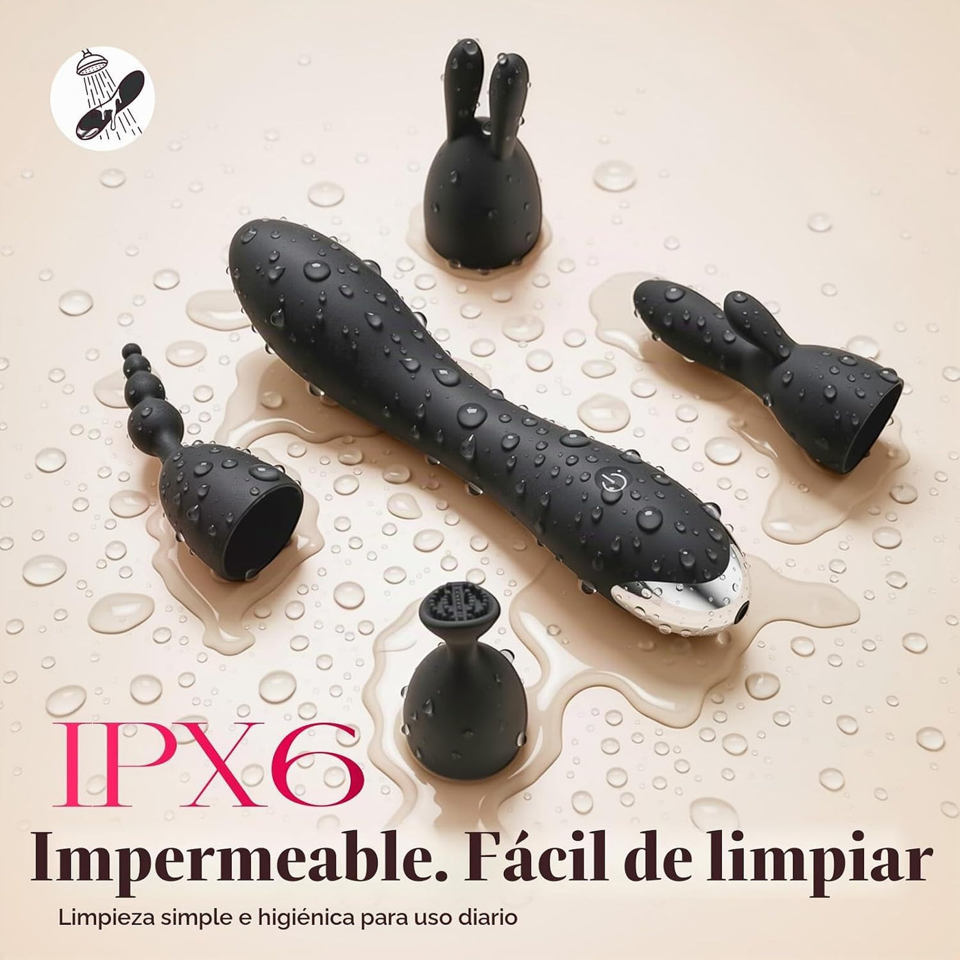 MOOLIGIRL Kits de vibrador de consolador, juguetes sexuales para mu...