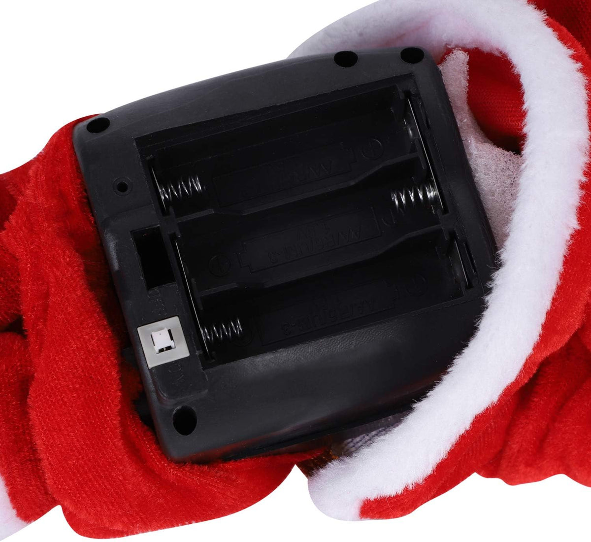 Muñeca eléctrica de Papá Noel bailando y cantando de Navidad, figur...