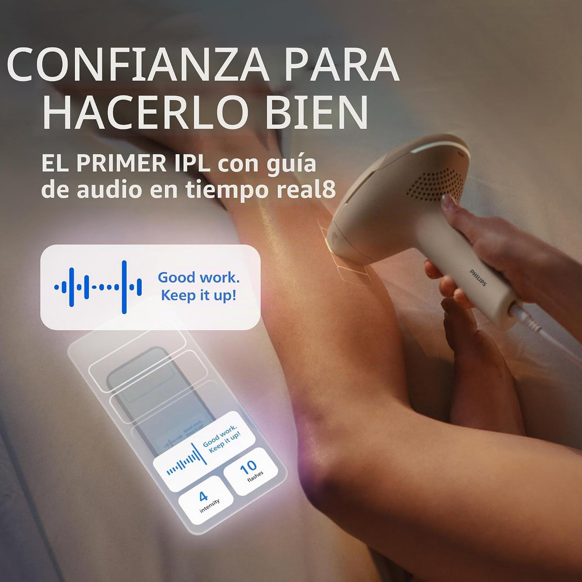 Philips Lumea 9900 Pro IPL Dispositivo de depilación para una piel...