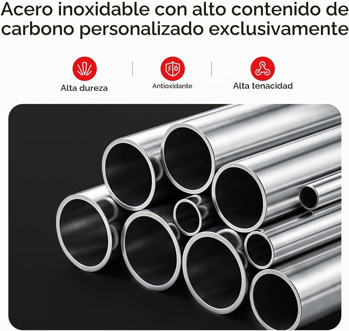 WANGMAZI Juego de cuchillos de alta calidad, acero inoxidable forja...