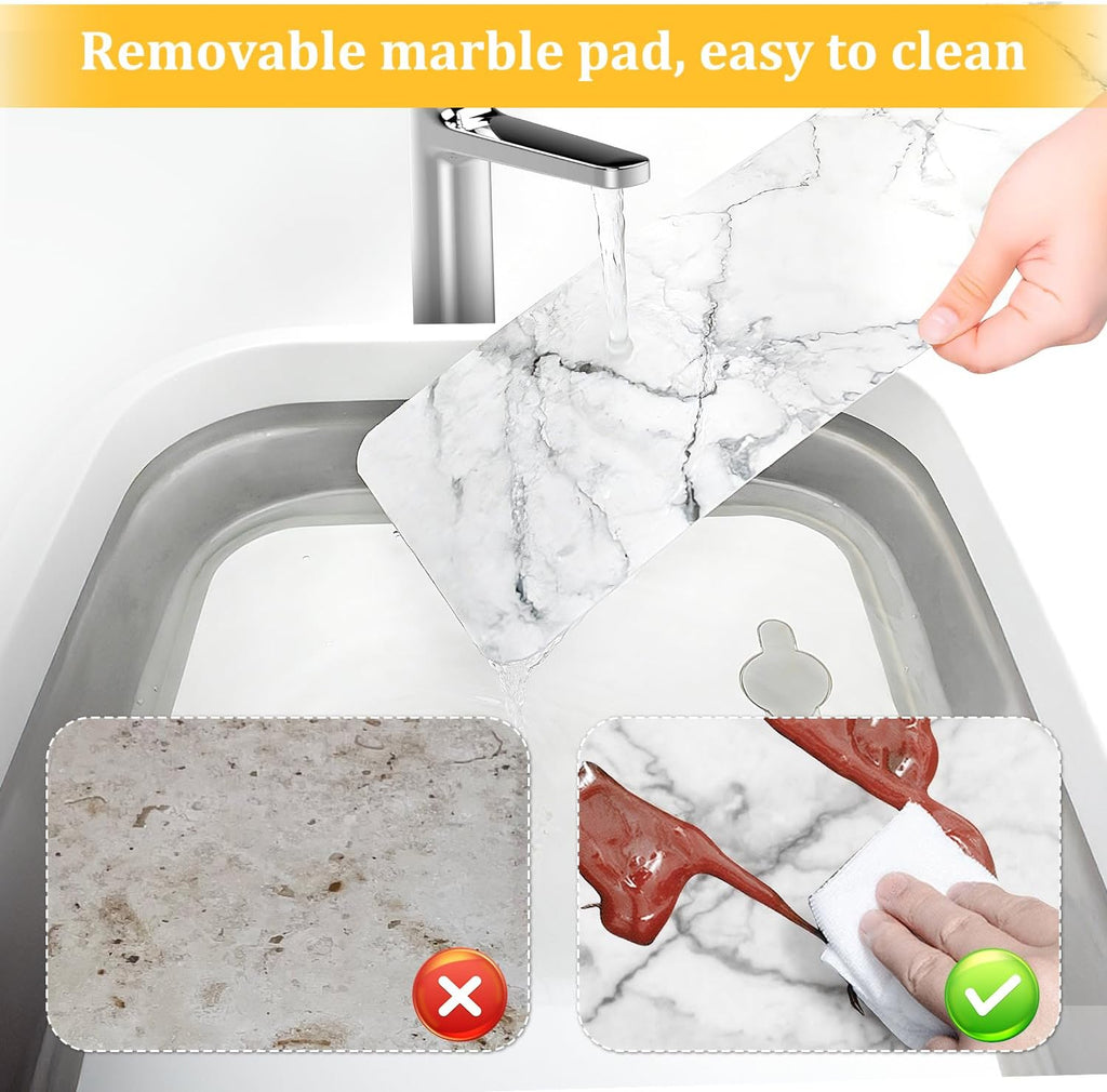 Organizador de mostrador de baño, organizador de maquillaje acrílic...