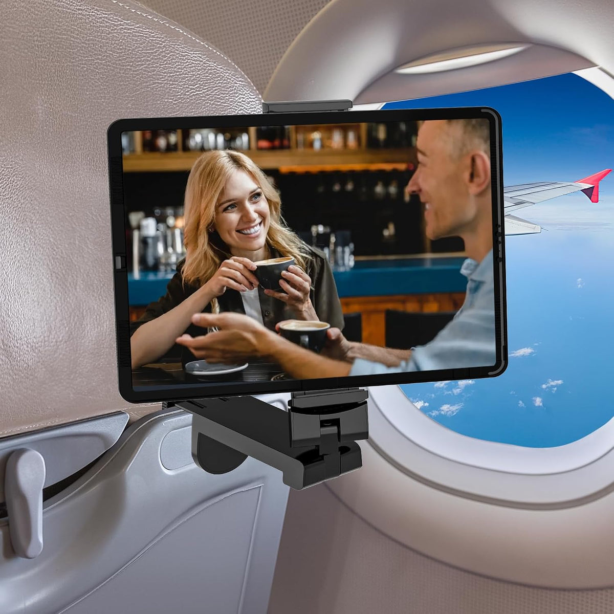 Elokipoe Soporte universal para tableta de avión, soporte de viaje,...