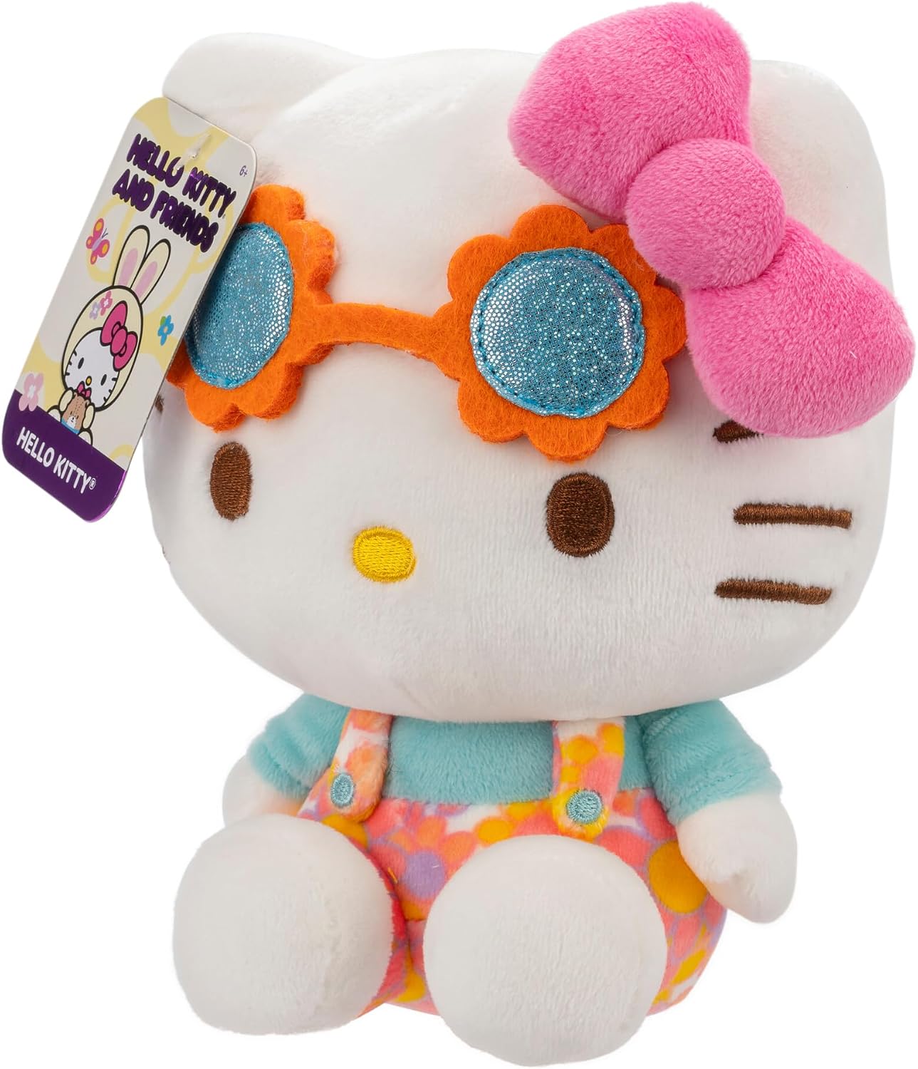 Hello Kitty y amigos: muñeco de peluche de 8 pulgadas con mono de f...