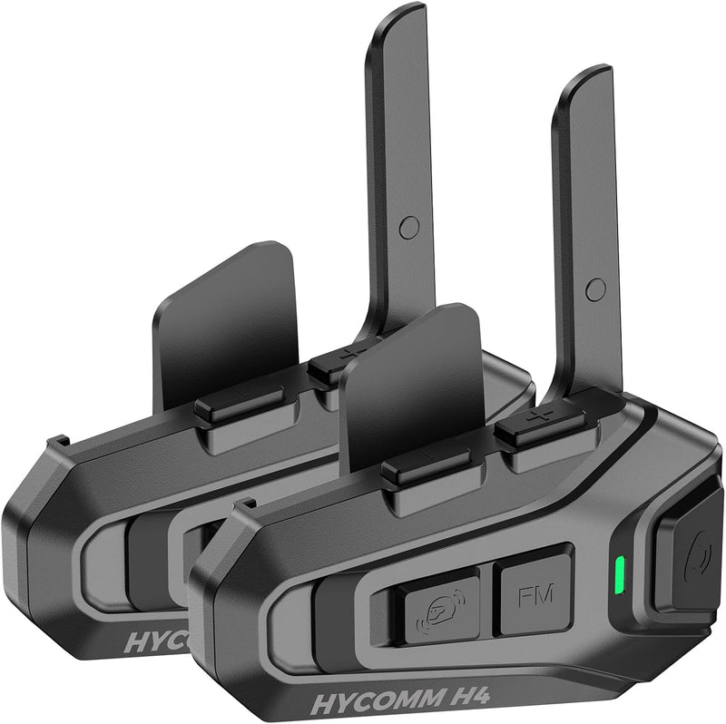 HYCOMM H4 - Auriculares Bluetooth para motocicleta, intercomunicado...