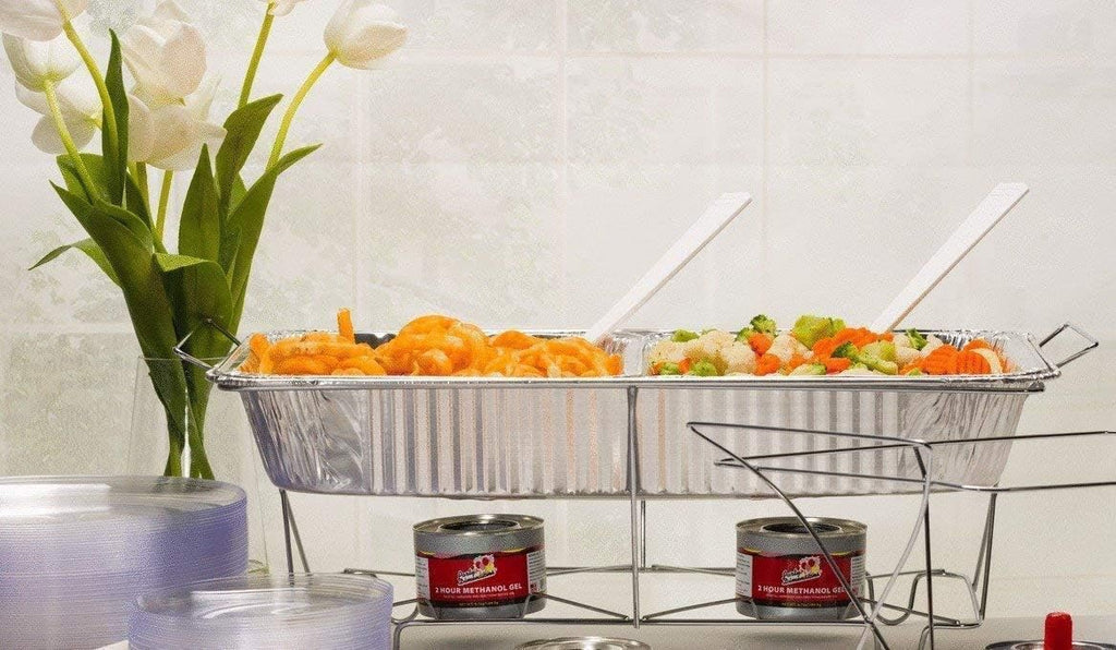 Nicole Home Collection Sartenes de aluminio con tapas, tamaño medio...
