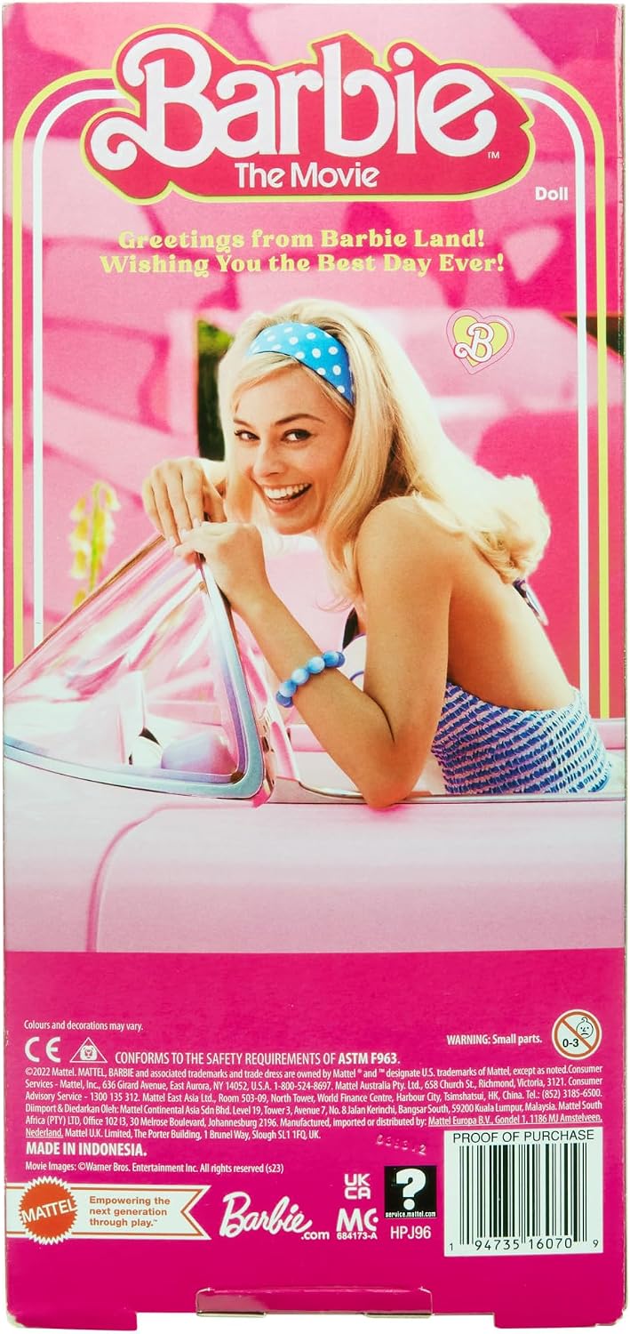Barbie La muñeca de la película, con Margot Robbie como | Muñeca de...