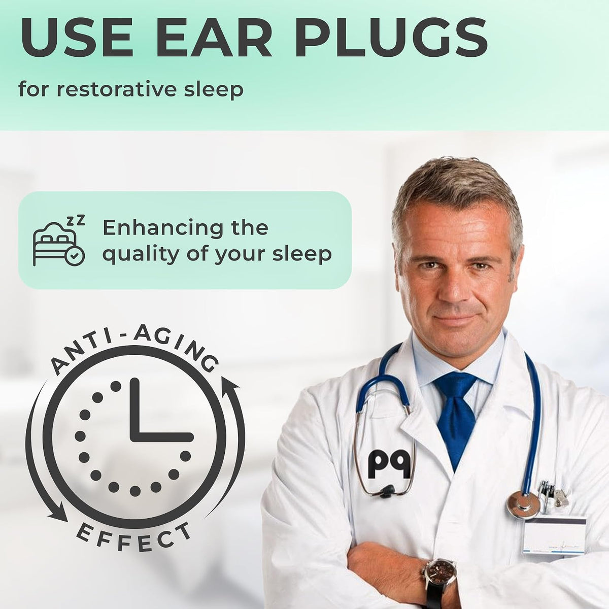 Peace&amp;Quiet PQ - Tapones para los oídos de cera para dormir, na...
