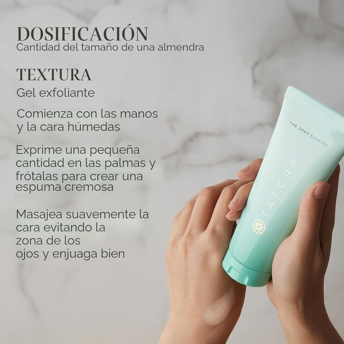 TATCHA La limpieza profunda | Limpiador exfoliante profundo y suave...