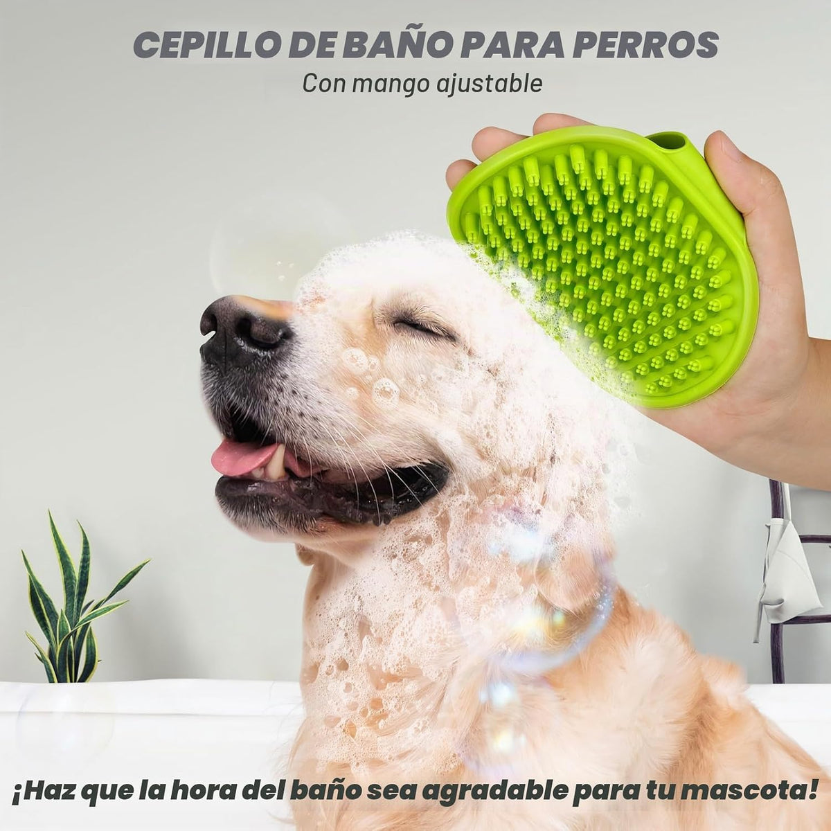 2 piezas de herramientas de aseo para mascotas - Cepillo de doble c...