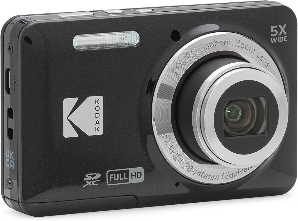 KODAK PIXPRO FZ55 - Cámara digital compacta de 16 MP, zoom óptico 5...