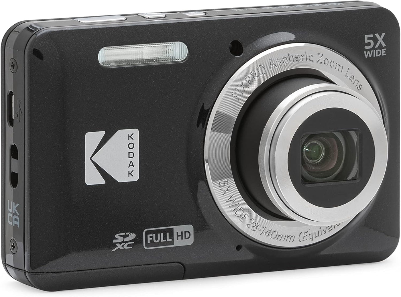 KODAK PIXPRO FZ55 - Cámara digital compacta de 16 MP, zoom óptico 5...