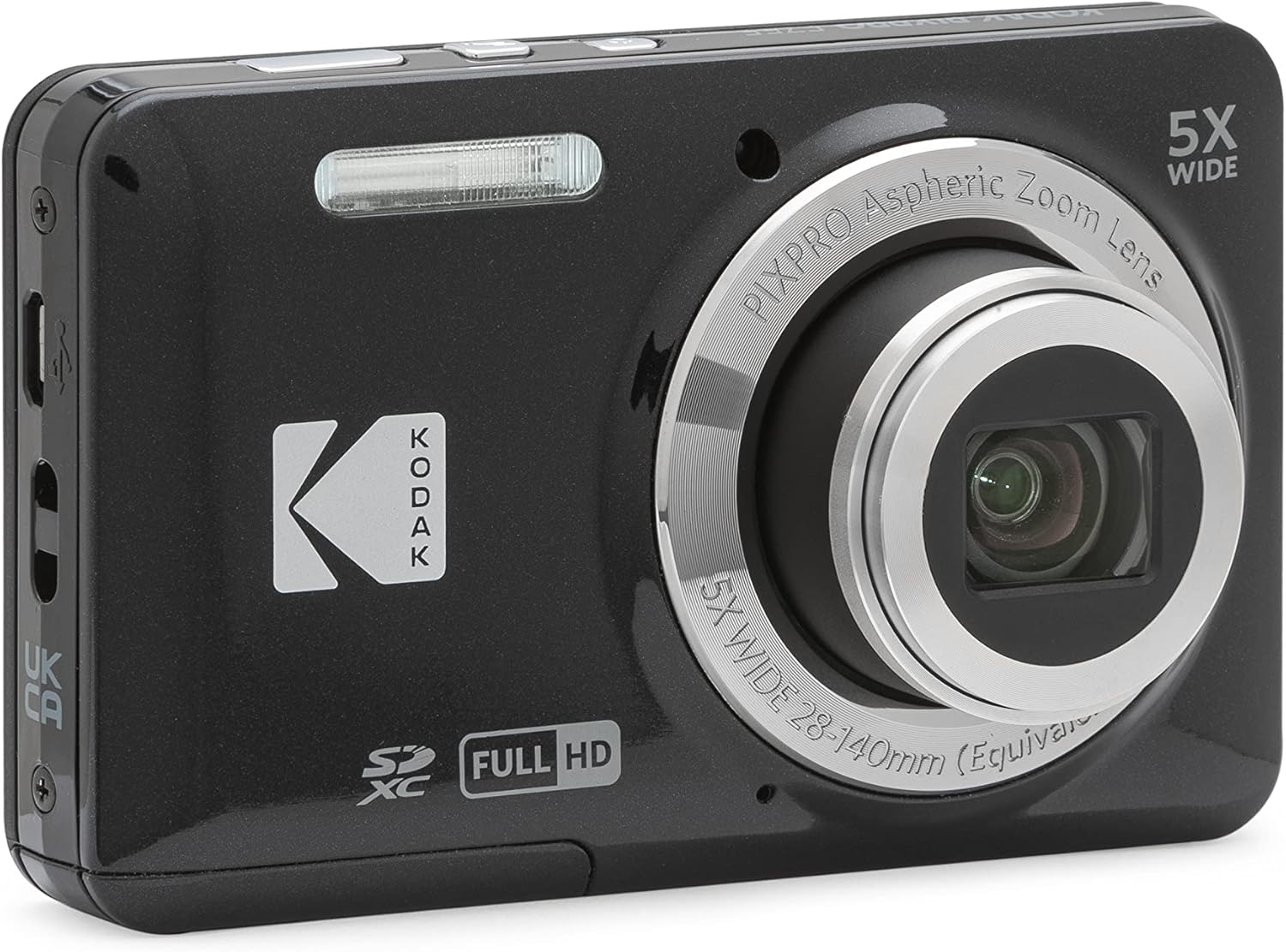 KODAK PIXPRO FZ55 - Cámara digital compacta de 16 MP, zoom óptico 5...