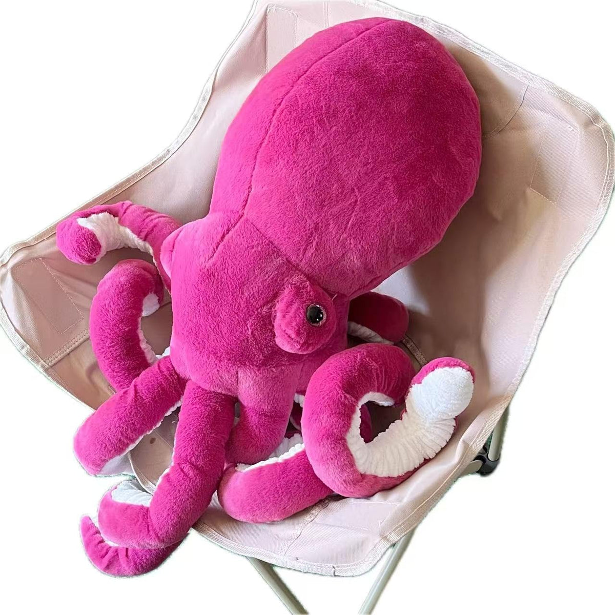 AIRROAD Pulpo gigante de peluche (rojo) de 36 pulgadas de largo, ta...