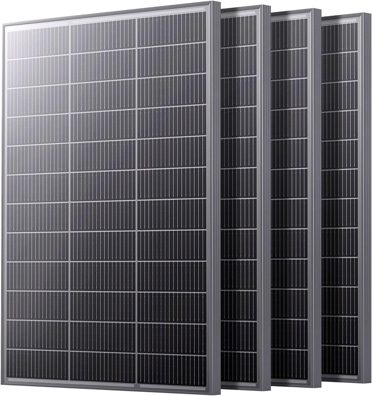 Callsun N-tipo 16BB panel solar de 400 vatios, 4×100W paneles solar...