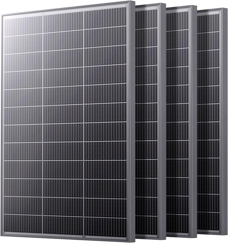 Callsun N-tipo 16BB panel solar de 400 vatios, 4×100W paneles solar...
