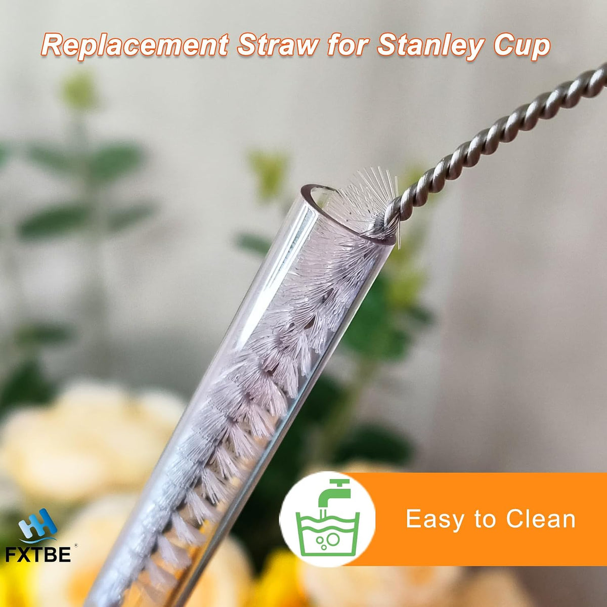Paquete de 12 pajitas para Stanley Cup 40 OZ