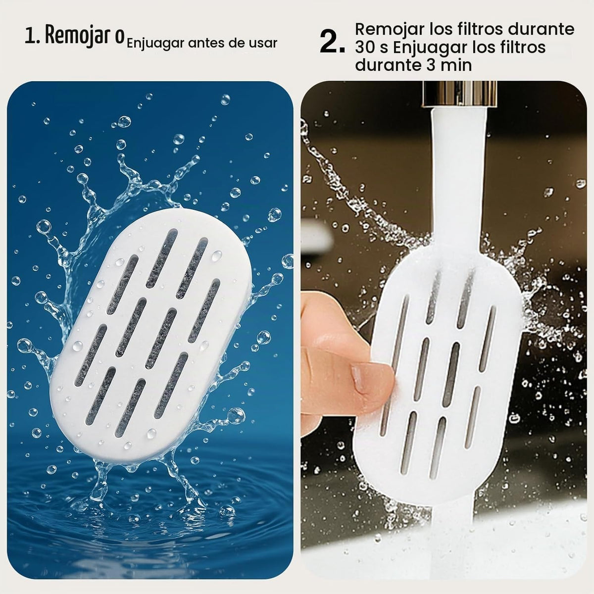DOOOB Paquete de 24 filtros de fuente de agua para gatos | Filtros...