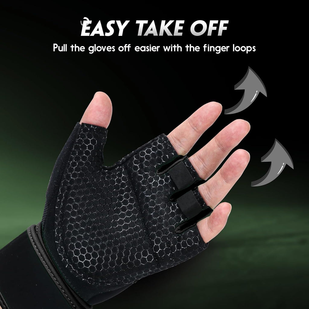 HTZPLOO Guantes de entrenamiento, guantes de gimnasio, guantes de l...