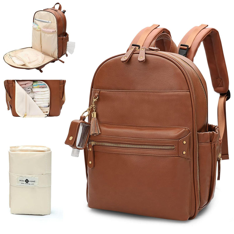 miss fong Bolsa de pañales, mochila para pañales, bolsa de pañales...