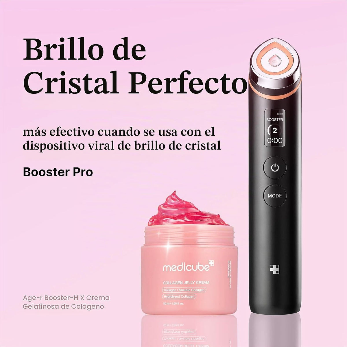 medicube Crema de gelatina de colágeno, niacinamida y colágeno hidr...