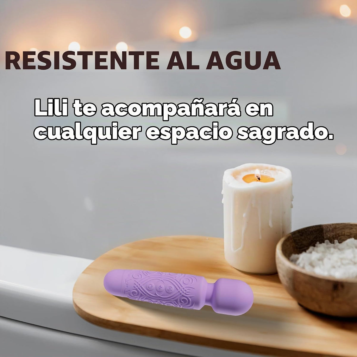 LuLu Mini masajeador personal de mano para espalda, cuello y hombro...