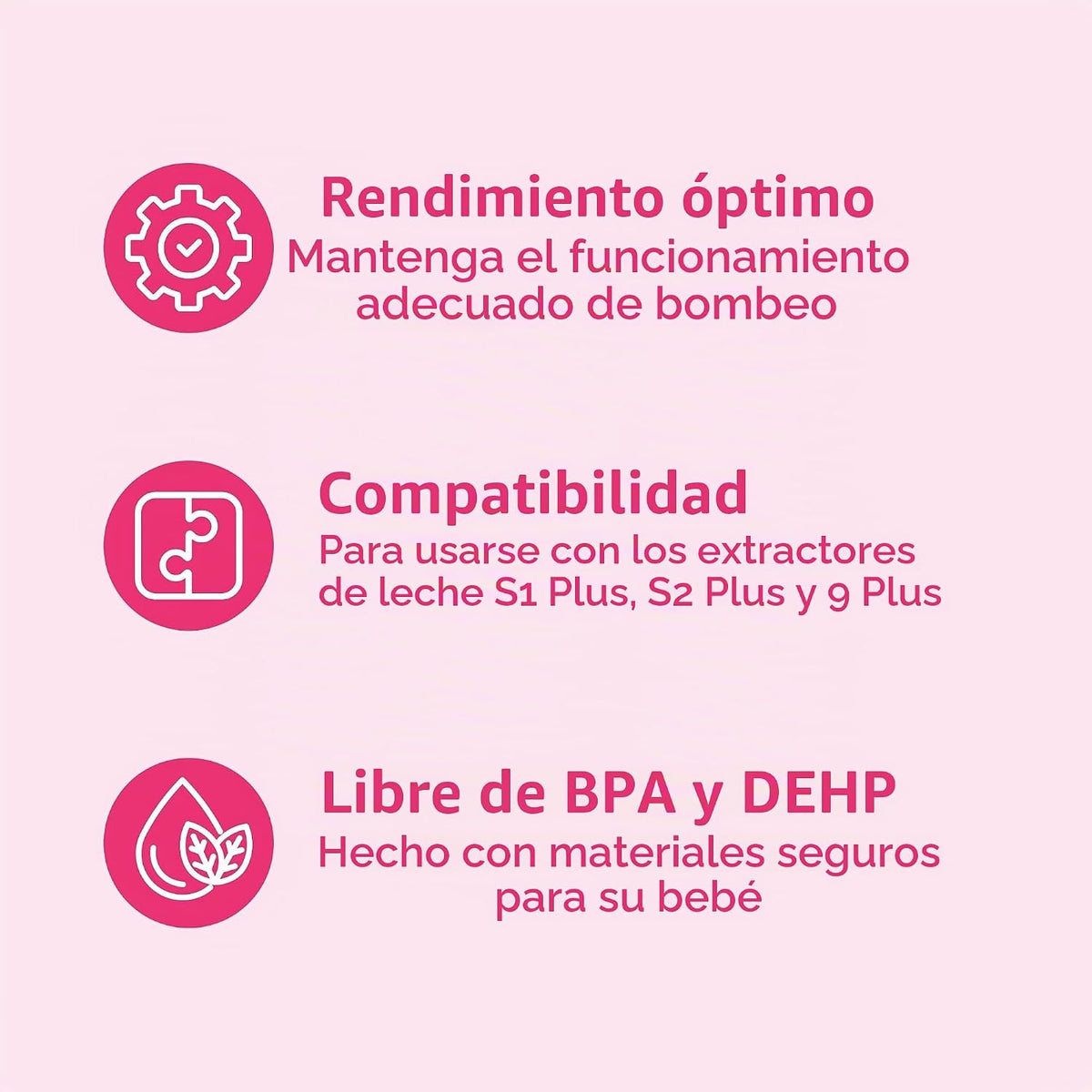 Spectra Baby Premium - Kit de accesorios para extractor de leche ma...